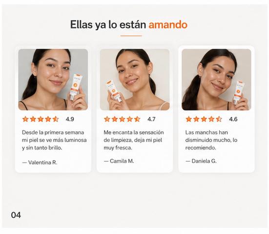 VITA GLOW KIT VITAMINA C BIOAQUA X4N5 - TU PIEL MAS LUMINOSA, SUAVE Y RADIANTE DESDE TU PRIMERA RUTINA