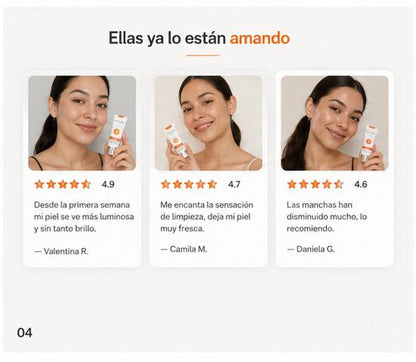 VITA GLOW KIT VITAMINA C BIOAQUA X4N5 - TU PIEL MAS LUMINOSA, SUAVE Y RADIANTE DESDE TU PRIMERA RUTINA